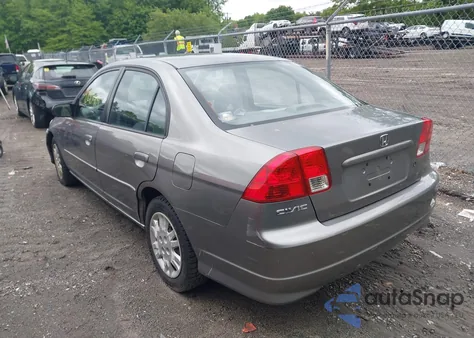 2004 Honda Civic Lx из США, поврежденный, VIN 2HGES16584H552275